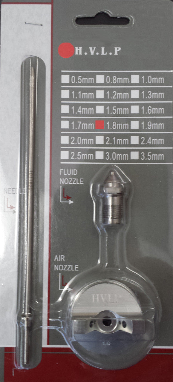 E7035 - 1.8mm Needle, Nozzle & Air Cap Kit