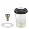 3M Paint Preparation System 2.0 Type H/O Midi Cup Assembly, #S34 Adapter, 6.8oz Lid & Liner